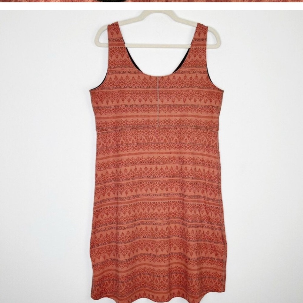 LL Bean Orange Tank Dress Size Medium